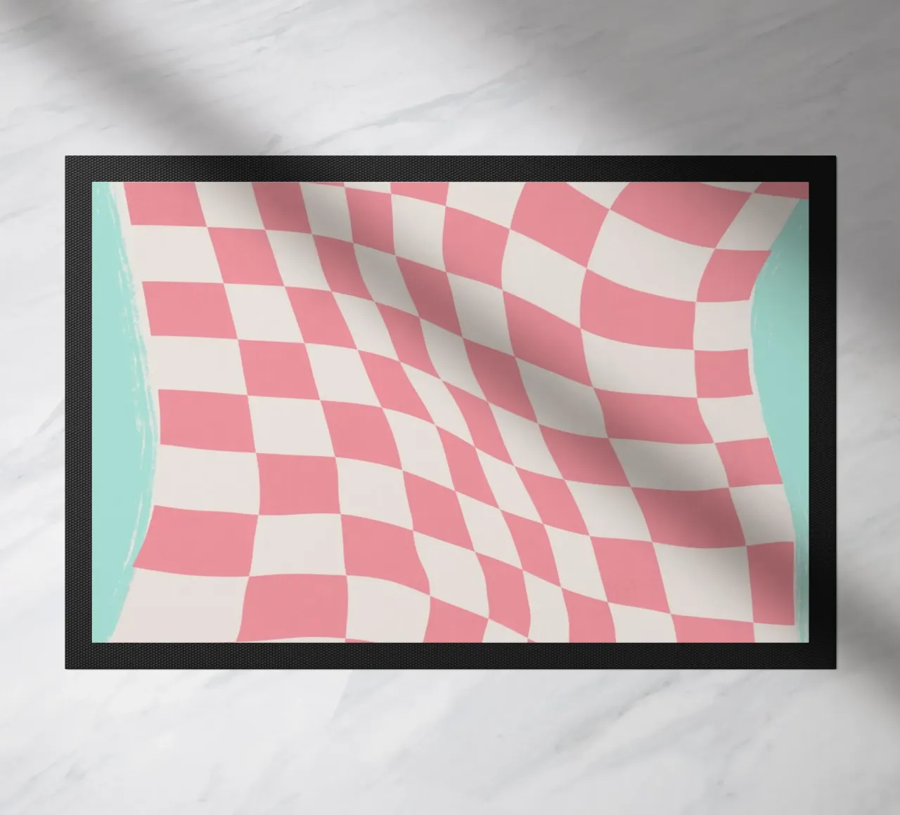 Tessuto a scacchiera 02 zerbino da Little Dean