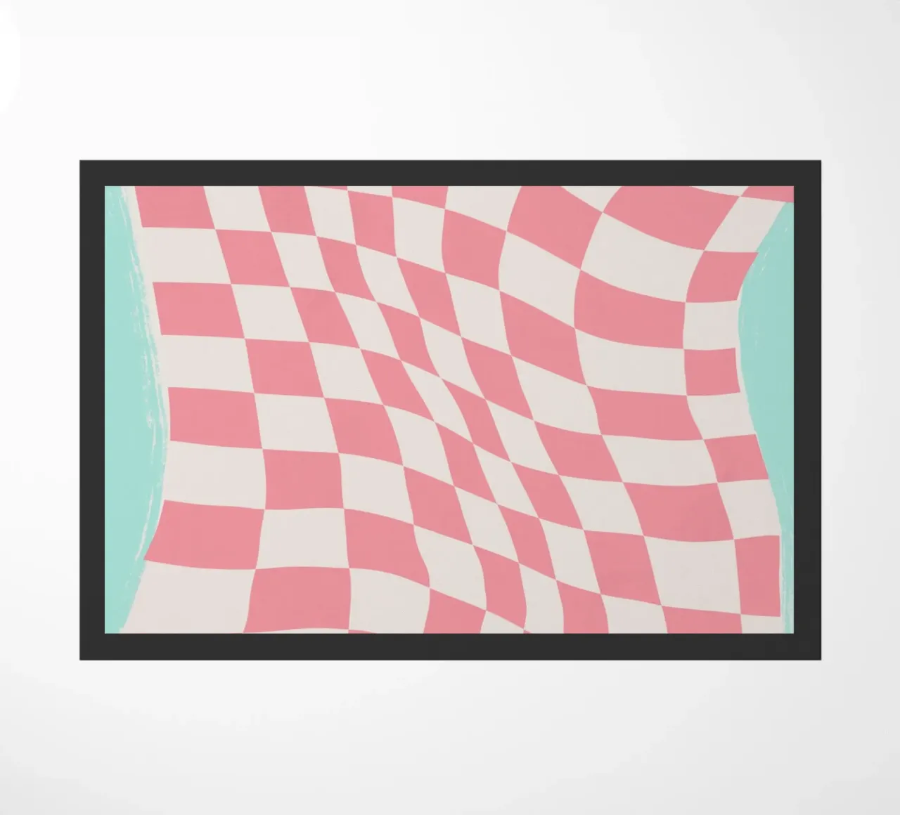 Tessuto a scacchiera 02 zerbino da Little Dean