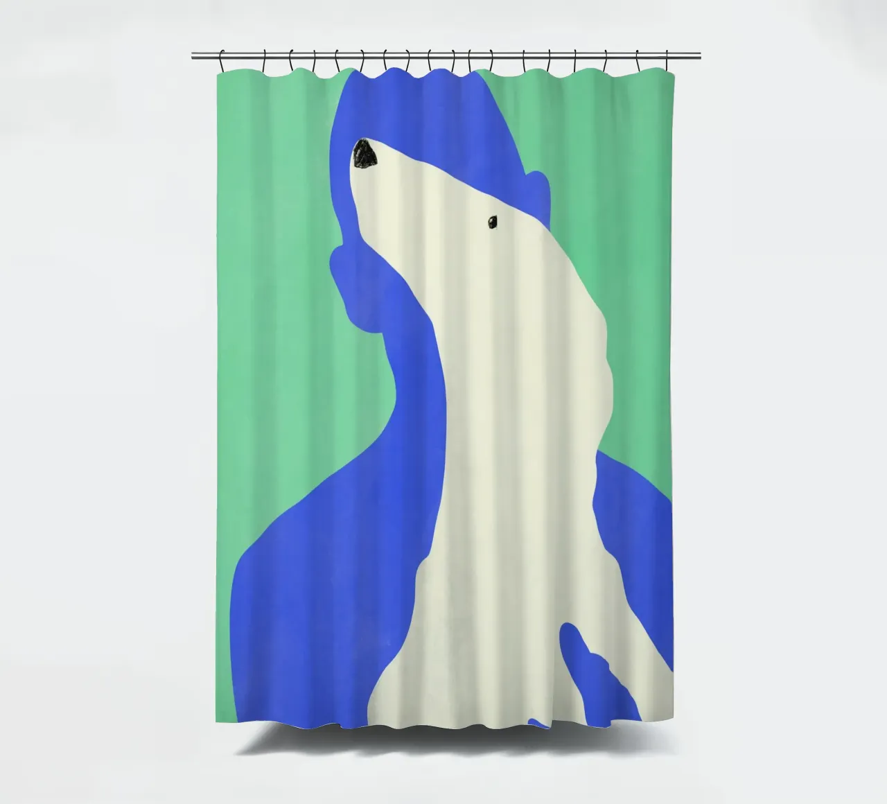 Amico animale tenda da doccia da Little Dean