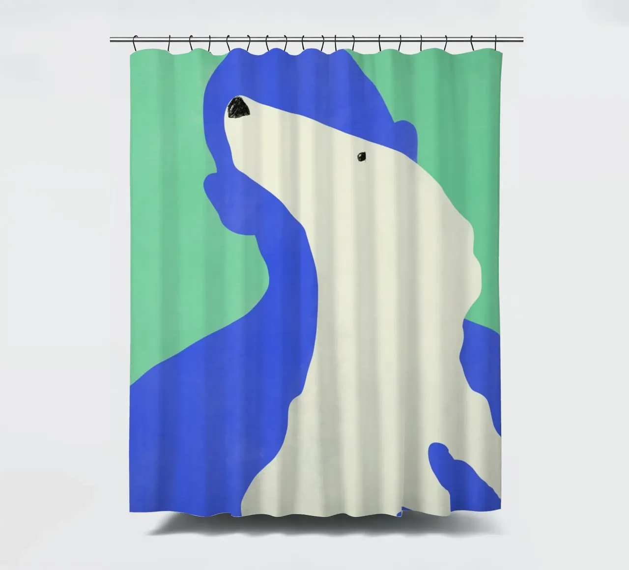 Amico animale tenda da doccia da Little Dean