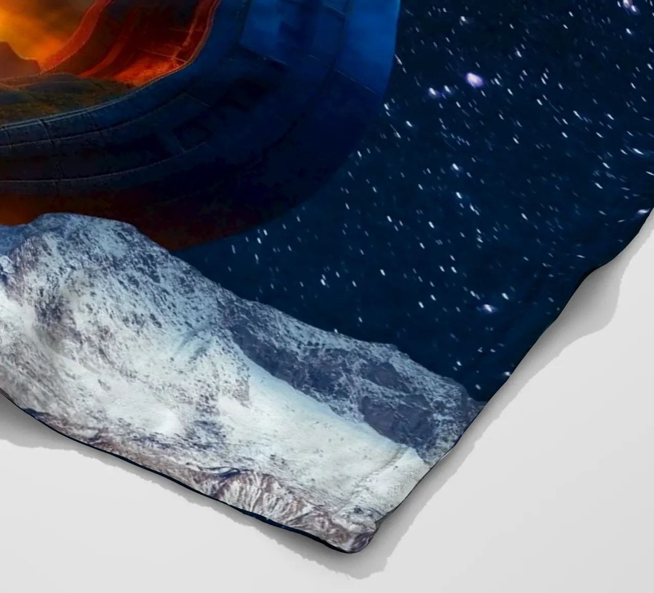 Portal zu einer anderen Welt Fleecedecke von Berwies Artwork