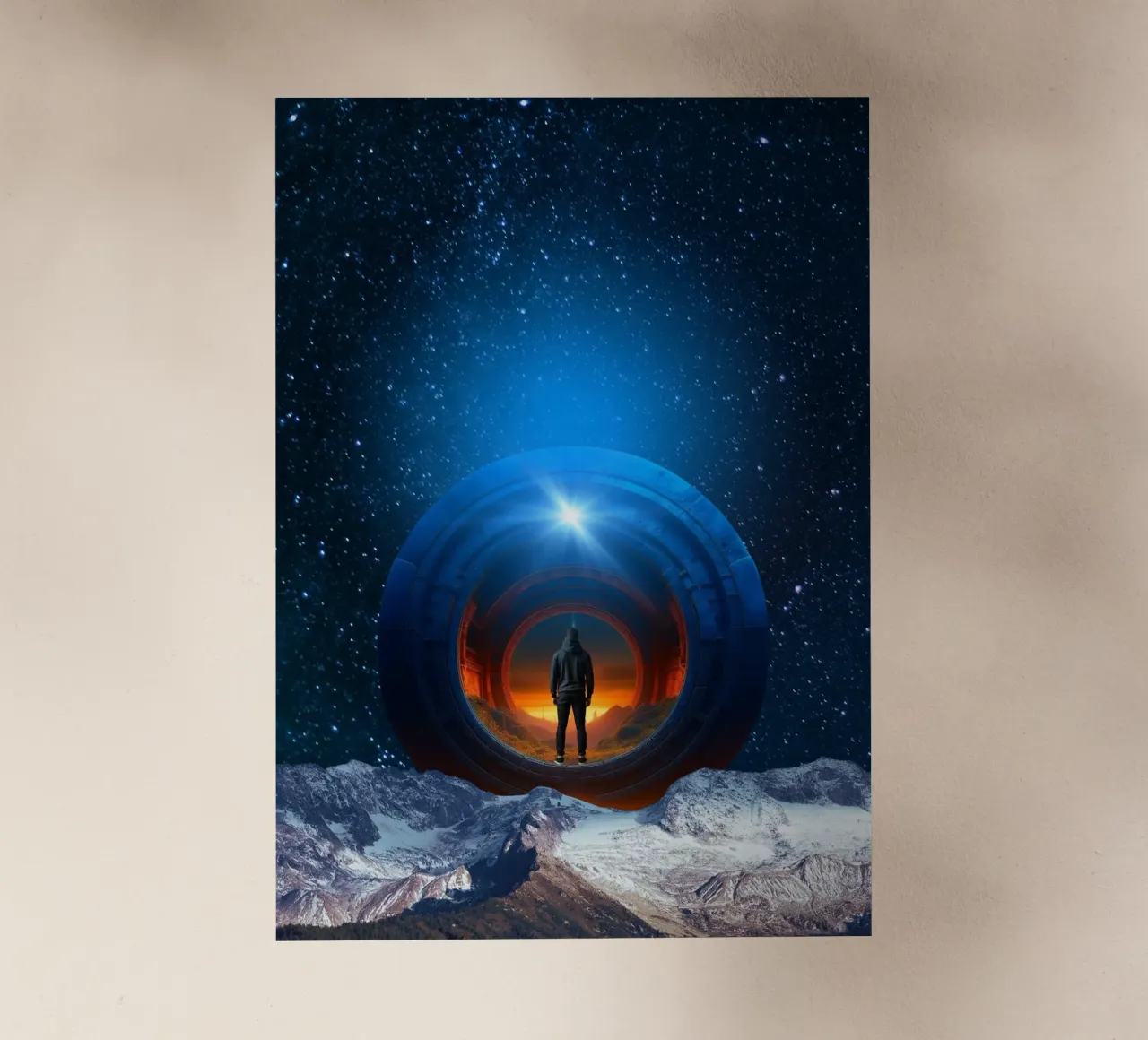 Portale per un altro mondo pellicola backlit da Berwies Artwork