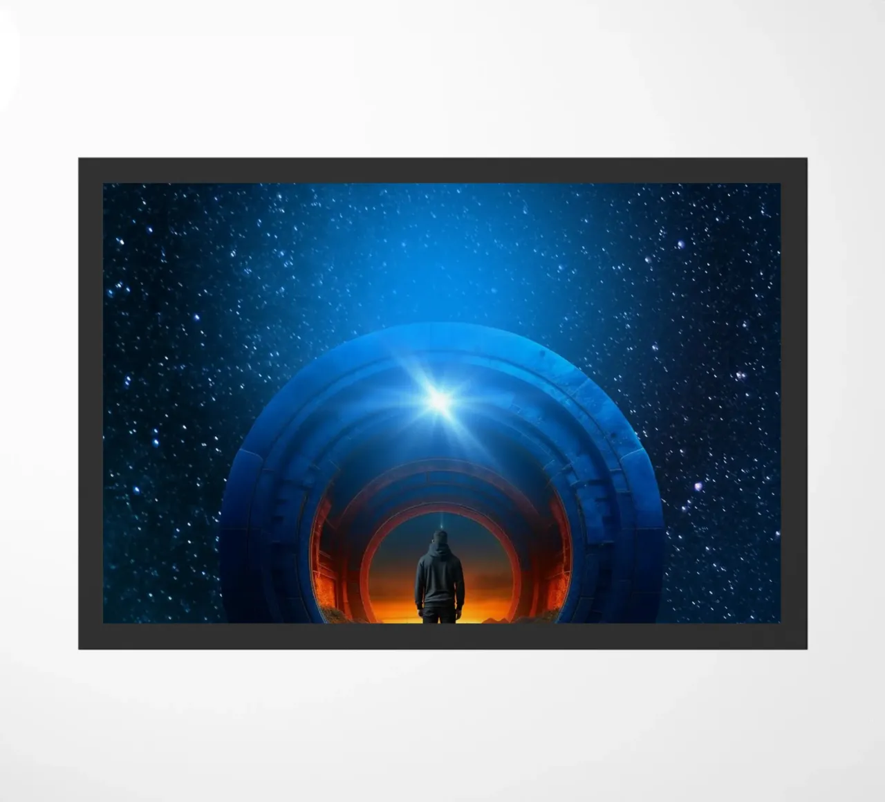 Portale per un altro mondo zerbino da Berwies Artwork