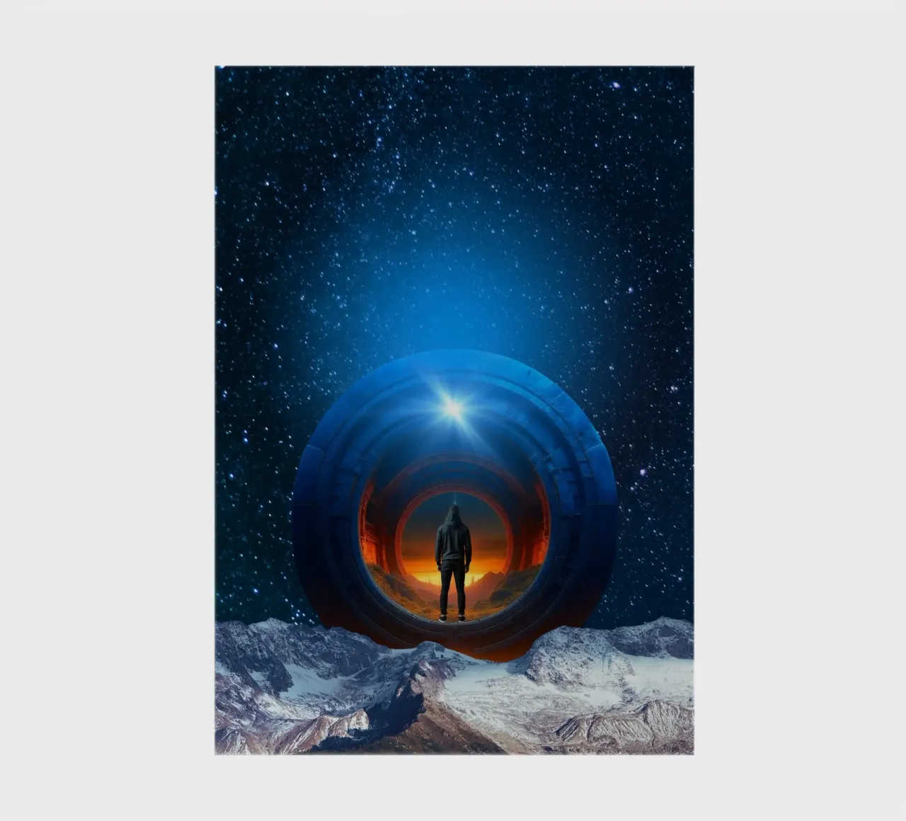 Portal to Another World notebook by Berwies Artwork
