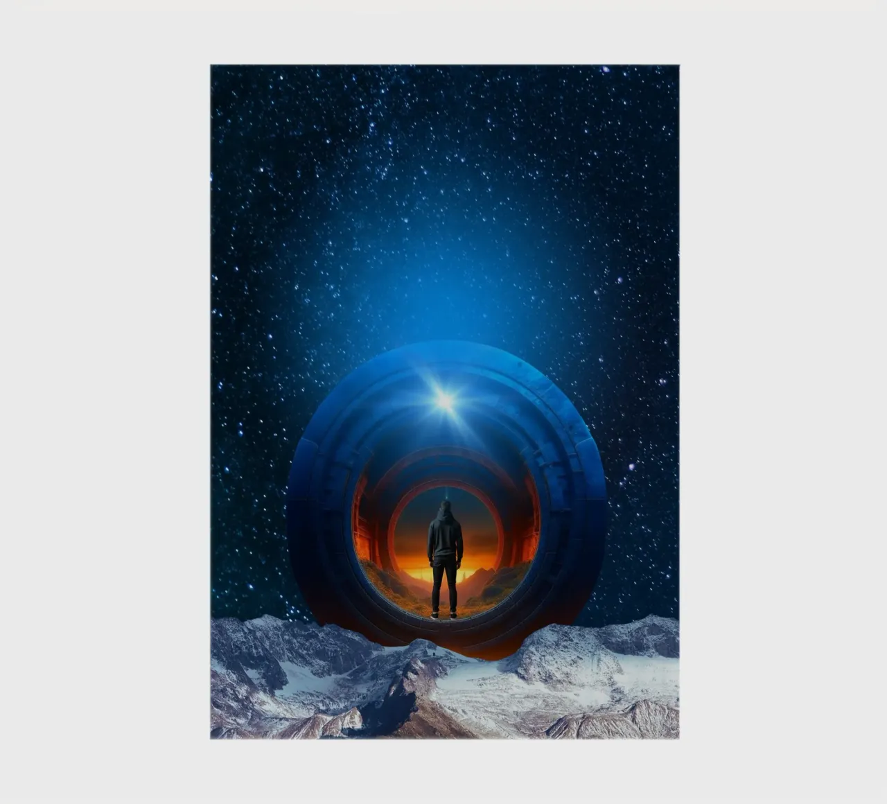 Portal to Another World notebook by Berwies Artwork