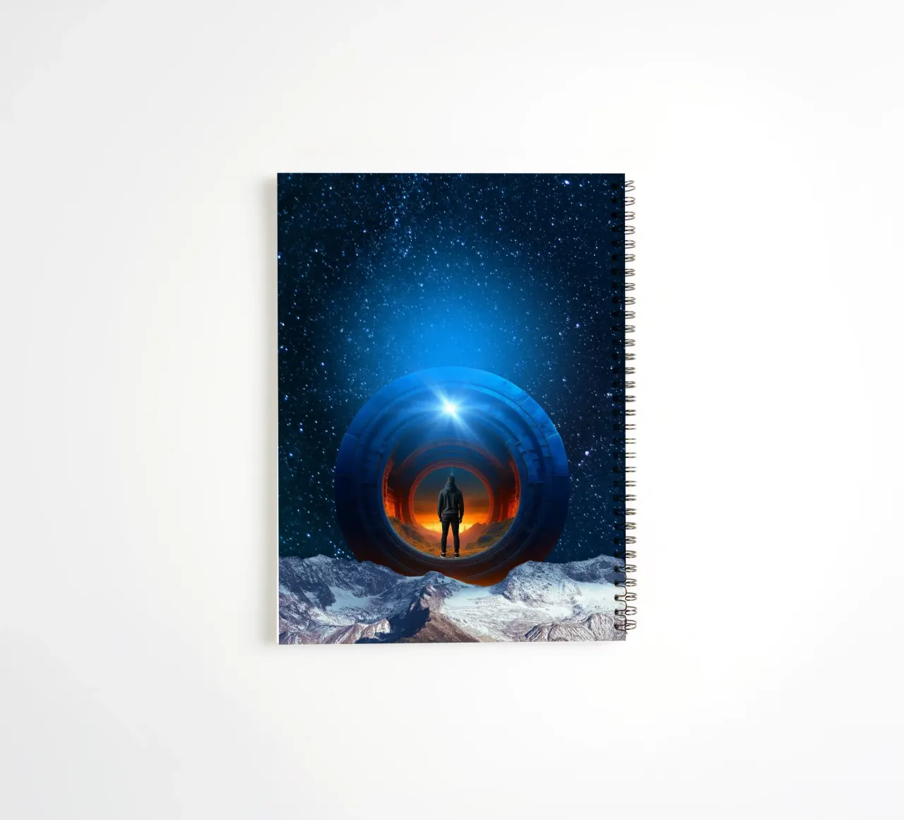 Portal to Another World spiral notebook by Berwies Artwork