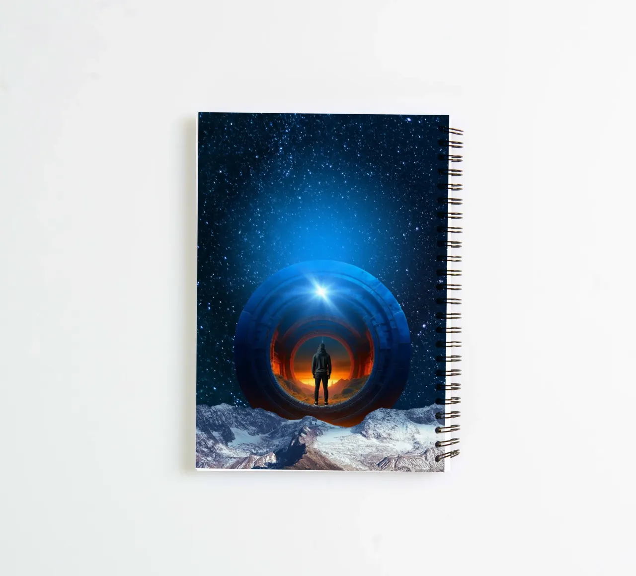 Portal to Another World spiral notebook by Berwies Artwork