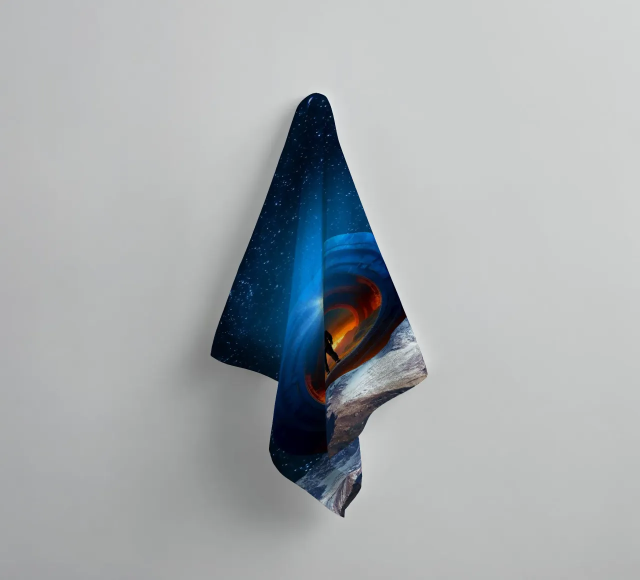 Portal to Another World towel by Berwies Artwork