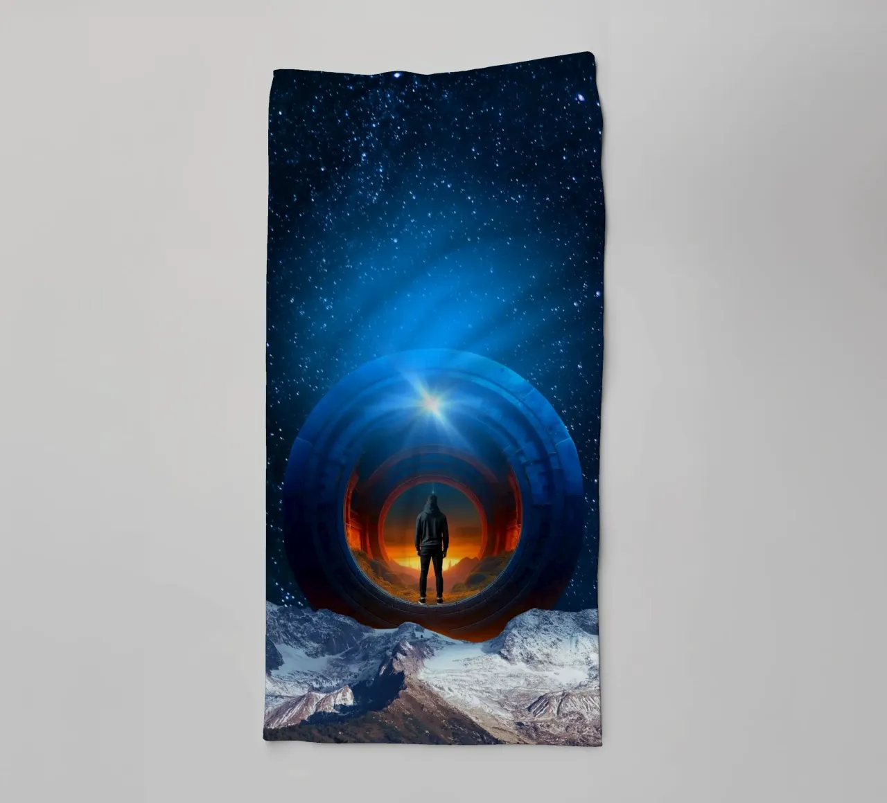 Portal to Another World towel by Berwies Artwork