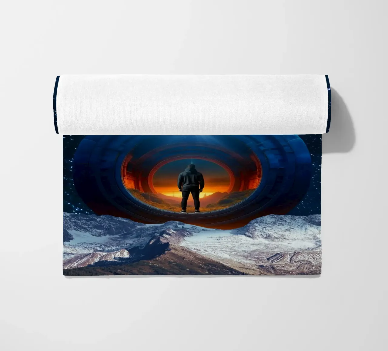 Portale per un altro mondo telo mare da Berwies Artwork