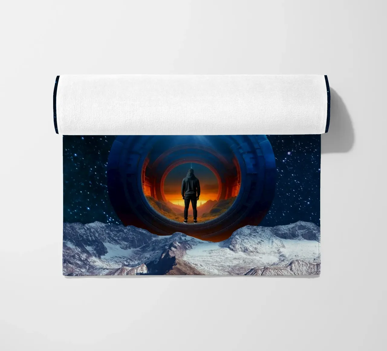 Portale per un altro mondo telo mare da Berwies Artwork