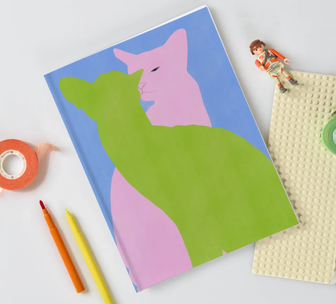 Look out notebook by Little Dean