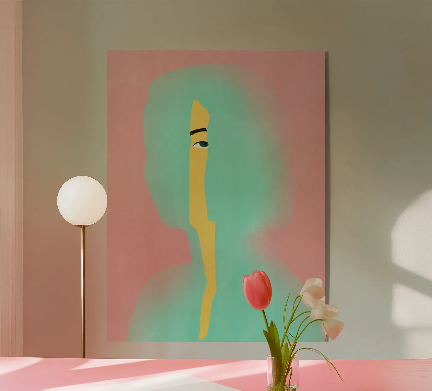 Luce dalla porta plexiglass da Little Dean