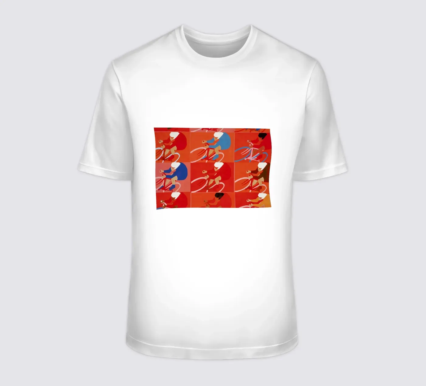 Multiple Cyclists t-shirt da Andy Bridge