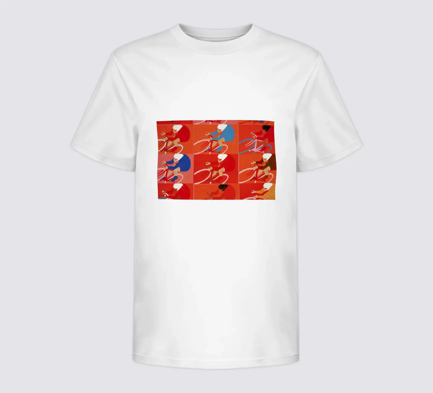 Multiple Cyclists t-shirt bambini da Andy Bridge