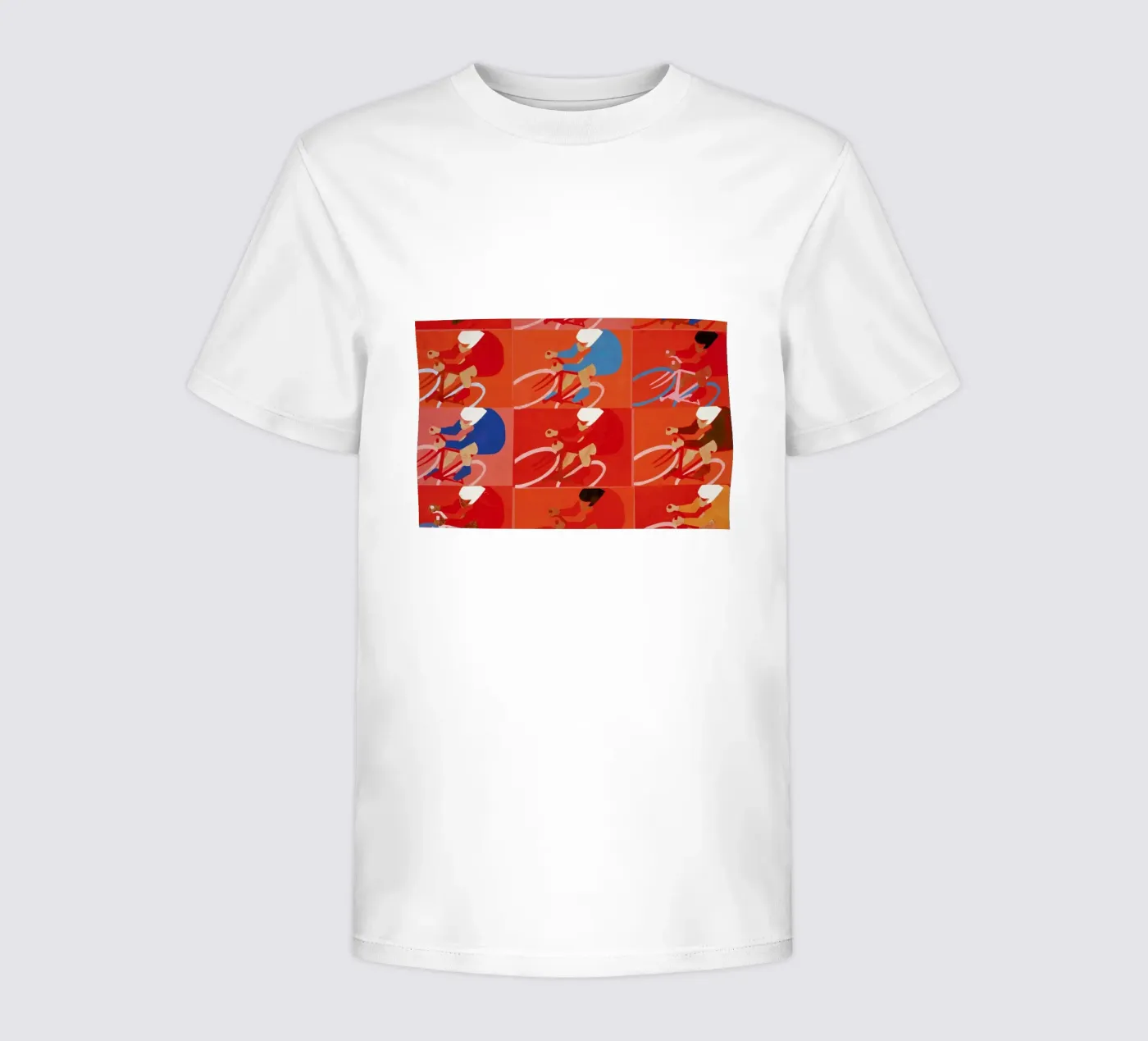 Multiple Cyclists t-shirt bambini da Andy Bridge