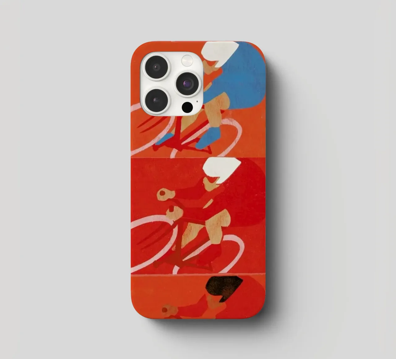 Multiple Cyclists cover iphone da Andy Bridge