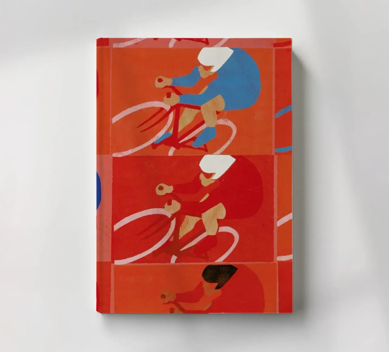 Multiple Cyclists notebook by Andy Bridge