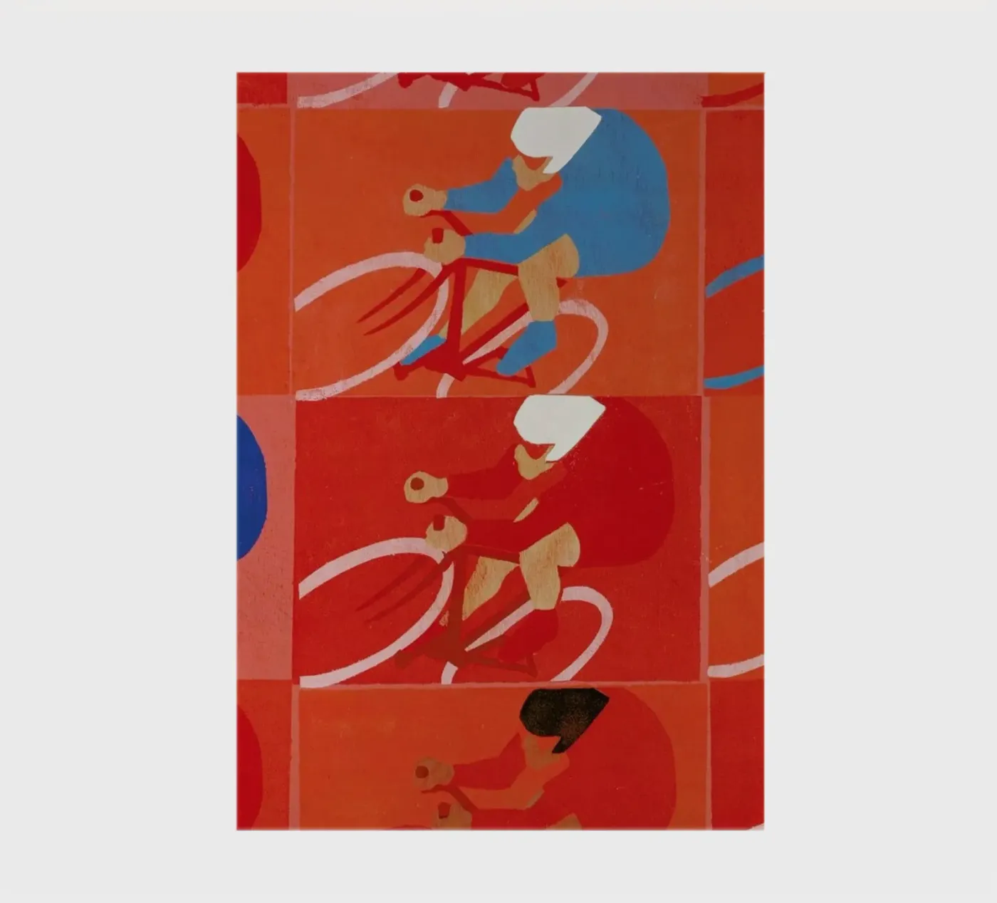 Multiple Cyclists notebook by Andy Bridge