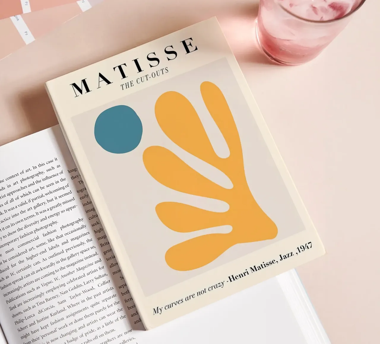 Matisse Jaune Corail carnet de notes de gudikan store