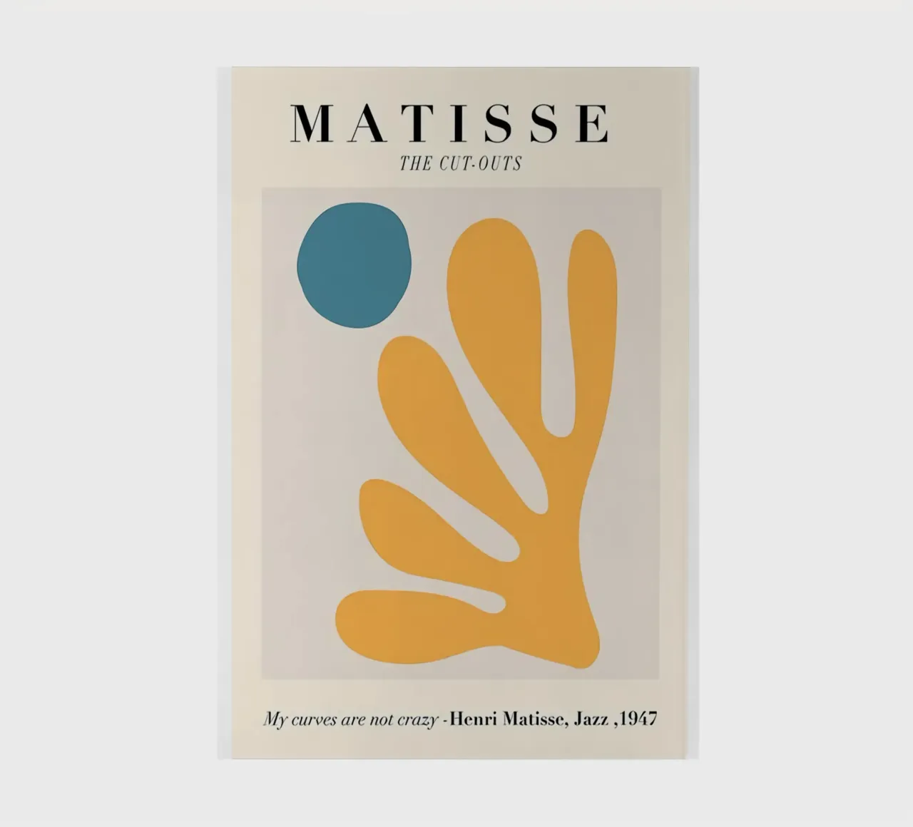Matisse Jaune Corail carnet de notes de gudikan store