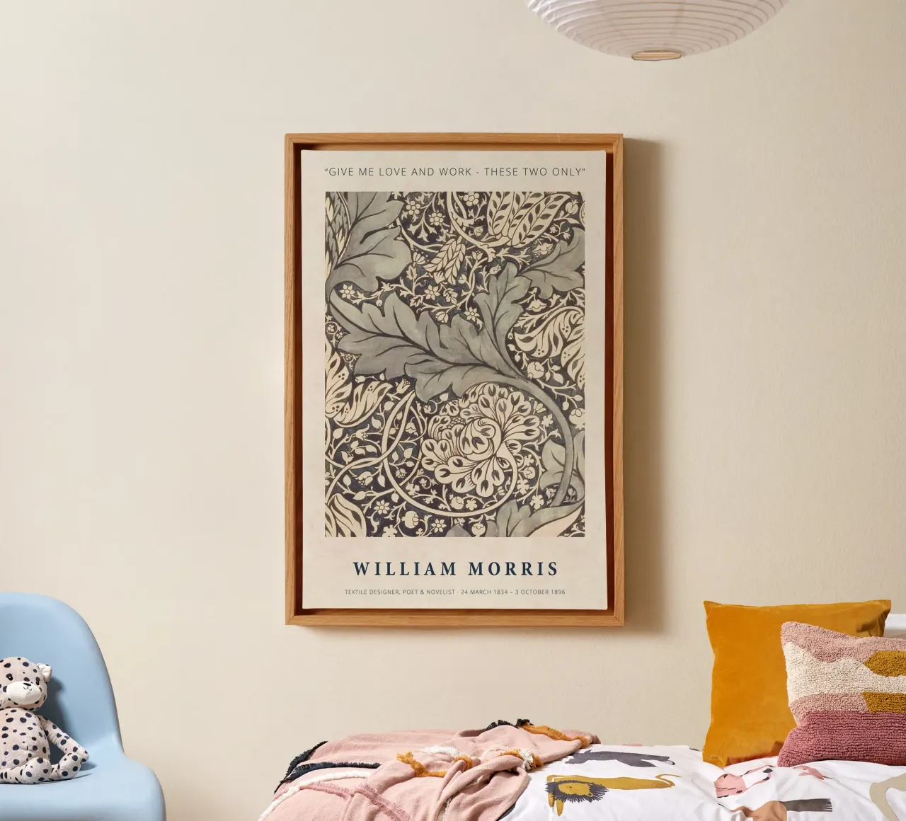 Morris Art tela con Cornice a cassetta da More Art