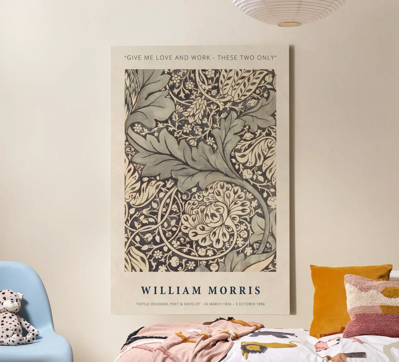 Morris Art tela con Cornice a cassetta da More Art