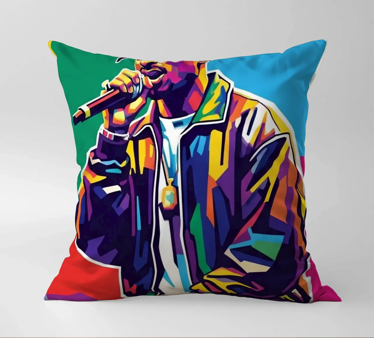 Tupac Shakur performance cuscino da Hantamrata
