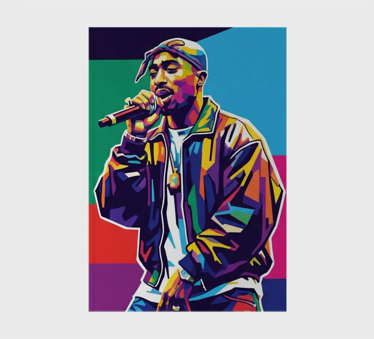 Tupac Shakur performance notebook by Hantamrata