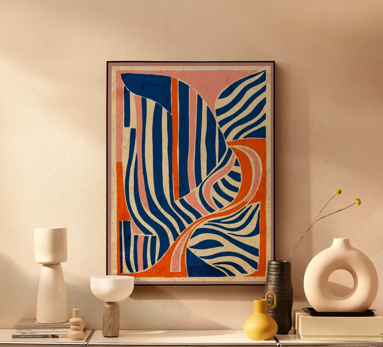 Design moderno a righe plexiglass da Terry Jason Kratz