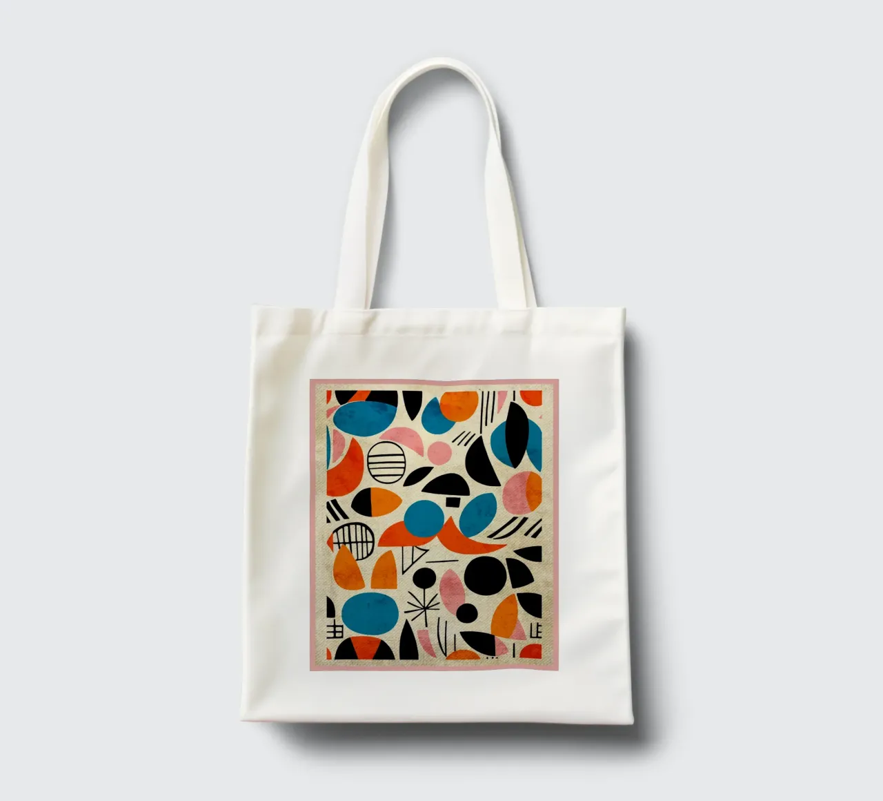 Design di metà secolo borsa in juta da Terry Jason Kratz