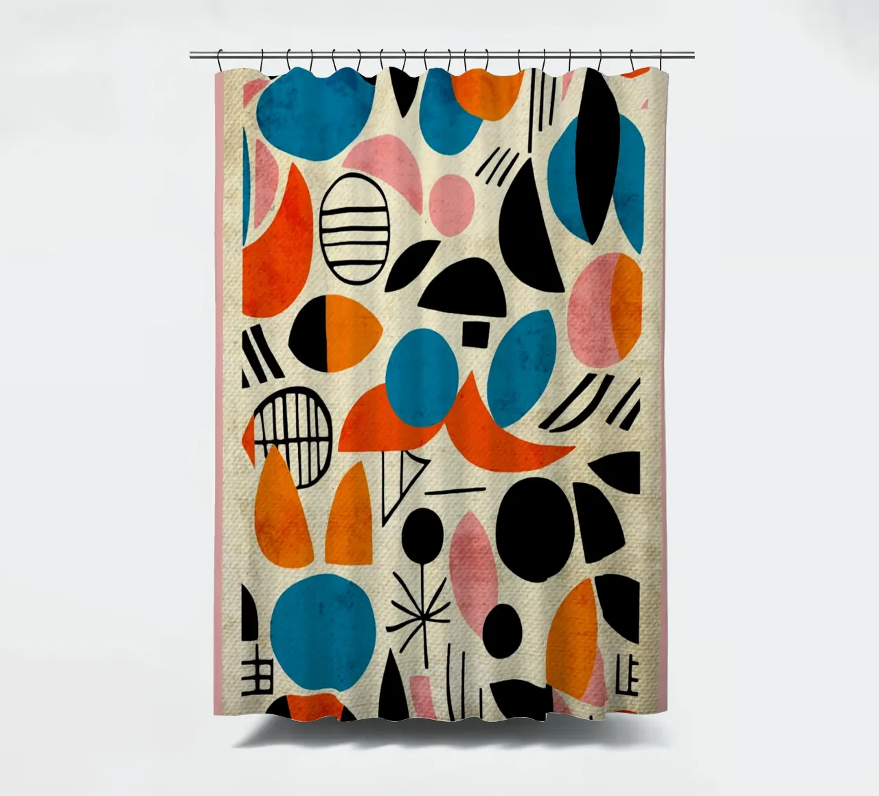 Design di metà secolo tenda da doccia da Terry Jason Kratz