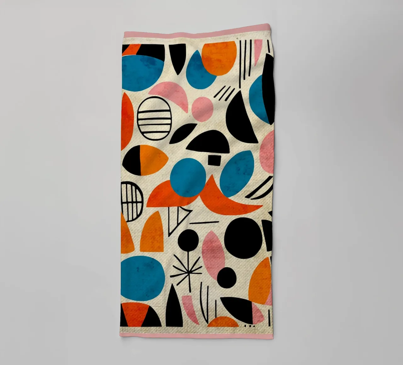 Design di metà secolo asciugamano da bagno da Terry Jason Kratz