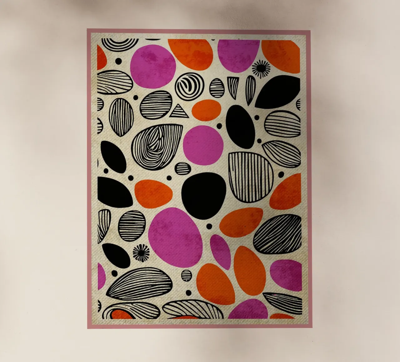 Magenta Orange Design pellicola backlit da Terry Jason Kratz