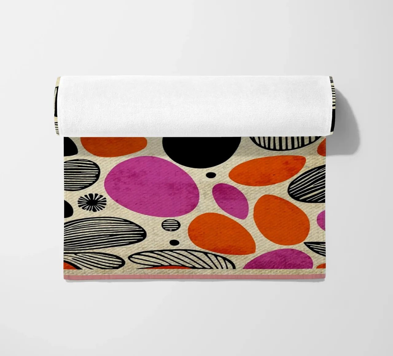 Magenta Orange Design telo mare da Terry Jason Kratz