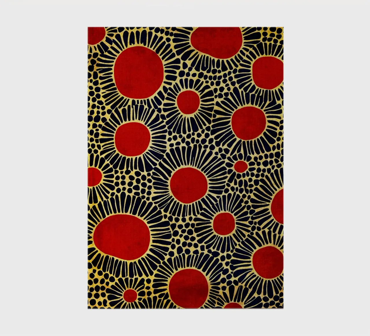 Etno Abstract Blue Design notebook by DanielDesign
