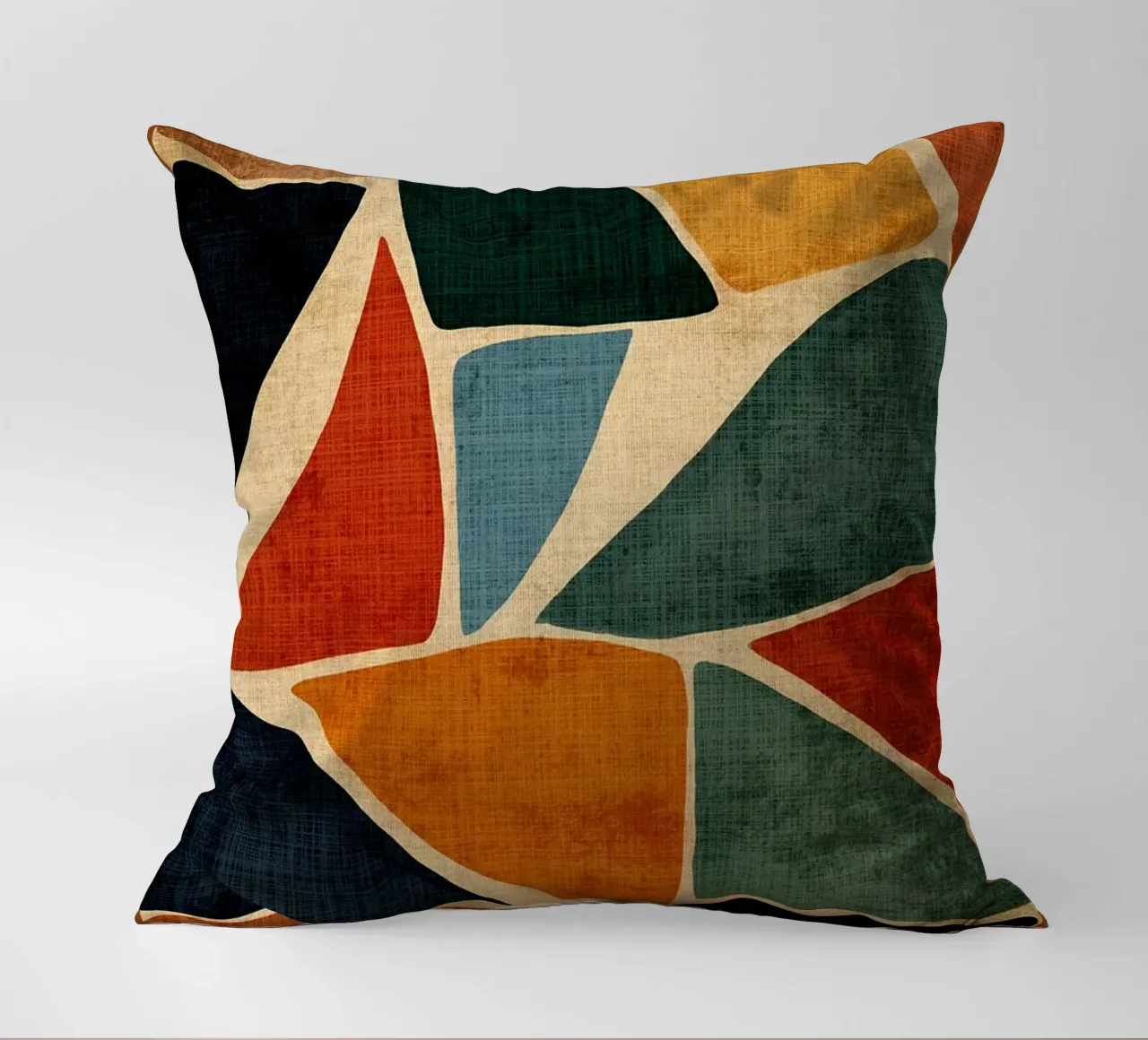 Pietre rustiche colorate cuscino da DanielDesign