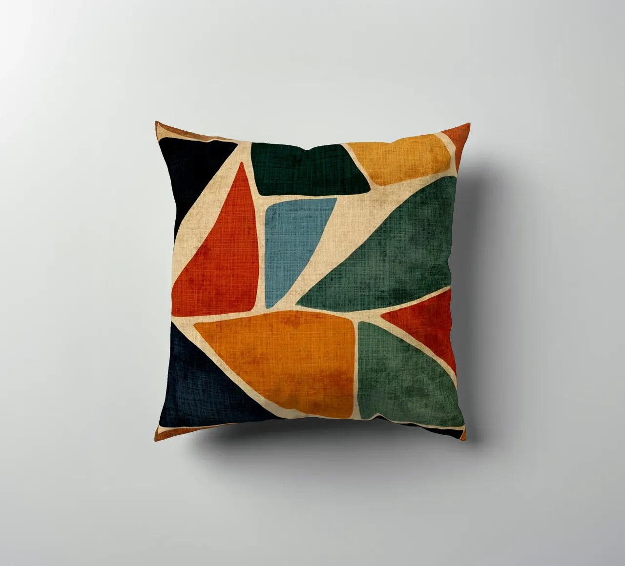 Pietre rustiche colorate cuscino da DanielDesign