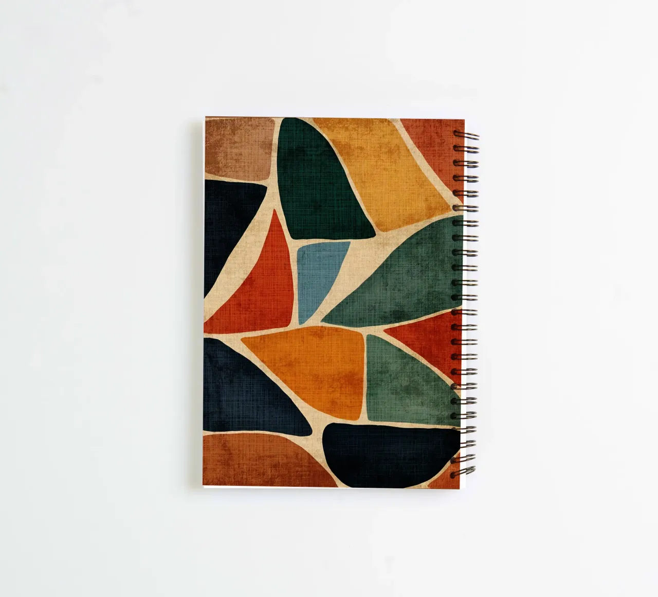 Pietre rustiche colorate diario ad anelli da DanielDesign