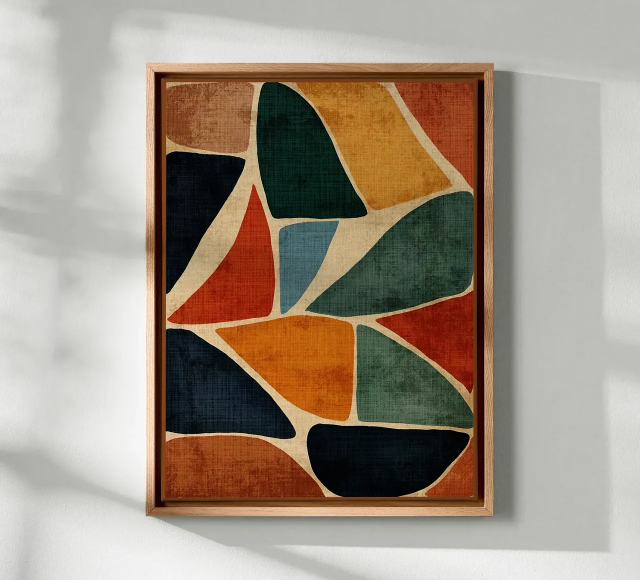 Pietre rustiche colorate tela da DanielDesign
