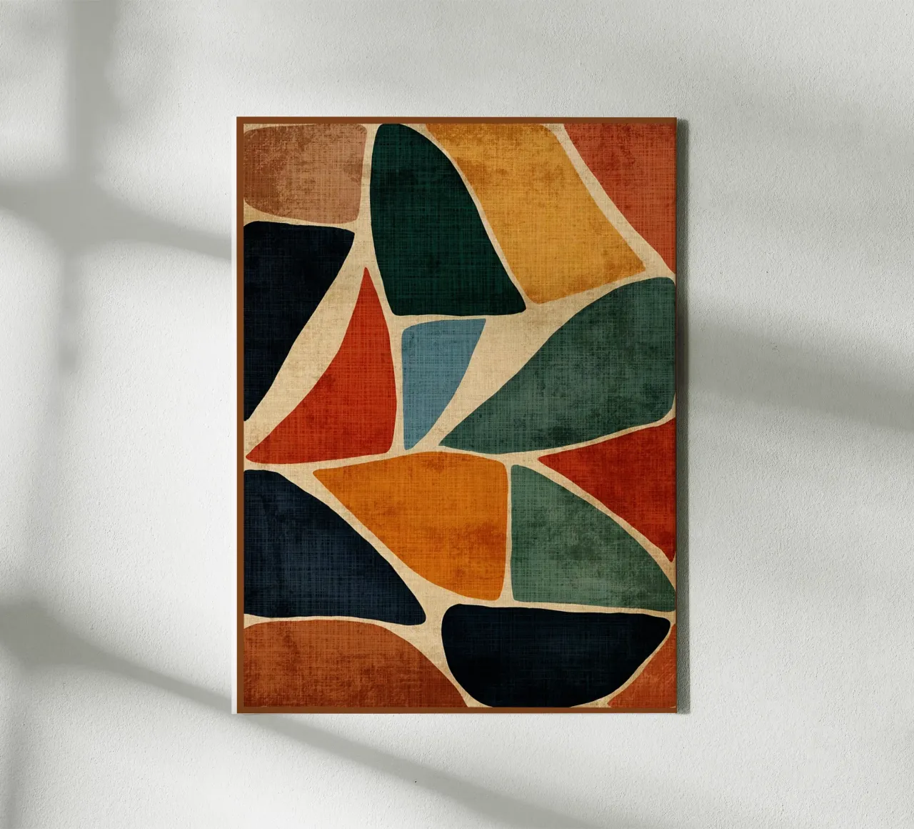 Pietre rustiche colorate tela da DanielDesign
