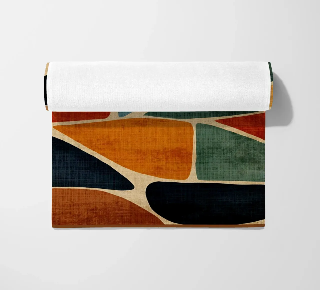 Pietre rustiche colorate telo mare da DanielDesign