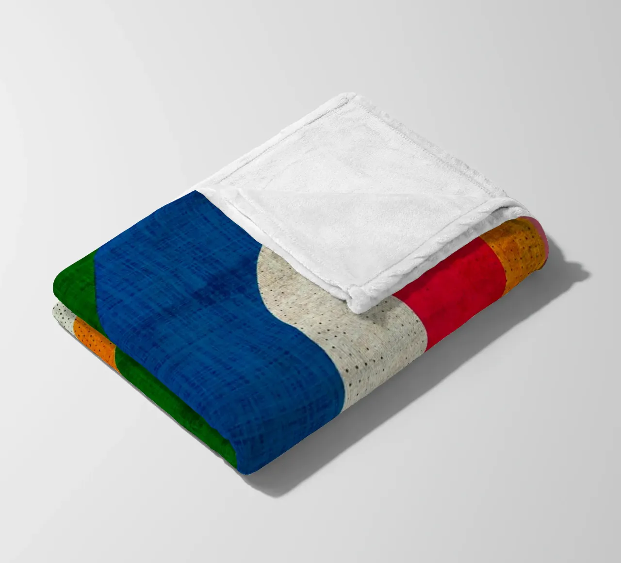 Pittura astratta colorata coperta in pile da DanielDesign