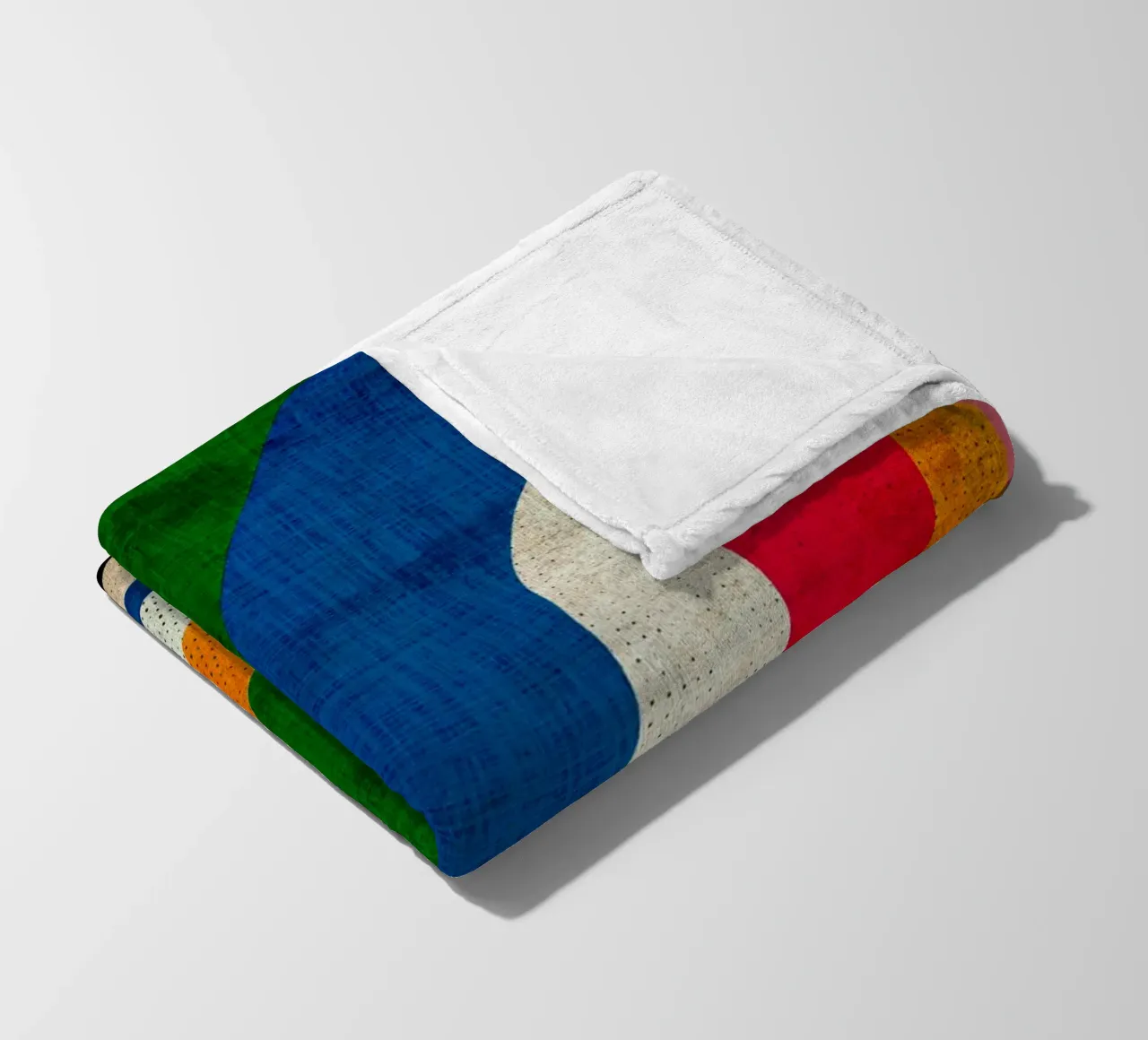 Pittura astratta colorata coperta in pile da DanielDesign