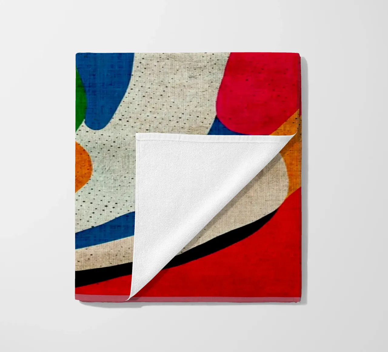Pittura astratta colorata telo mare da DanielDesign