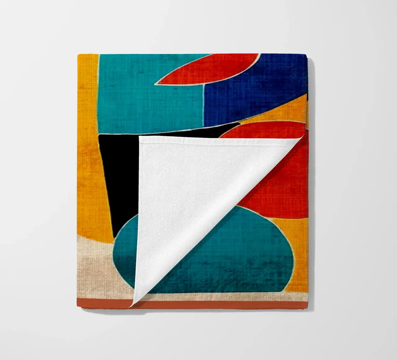 Colorful Abstract Artwork beach towel by DanielDesign