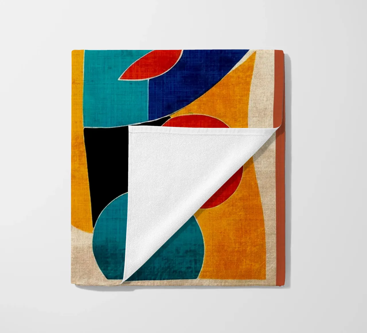 Colorful Abstract Artwork beach towel by DanielDesign