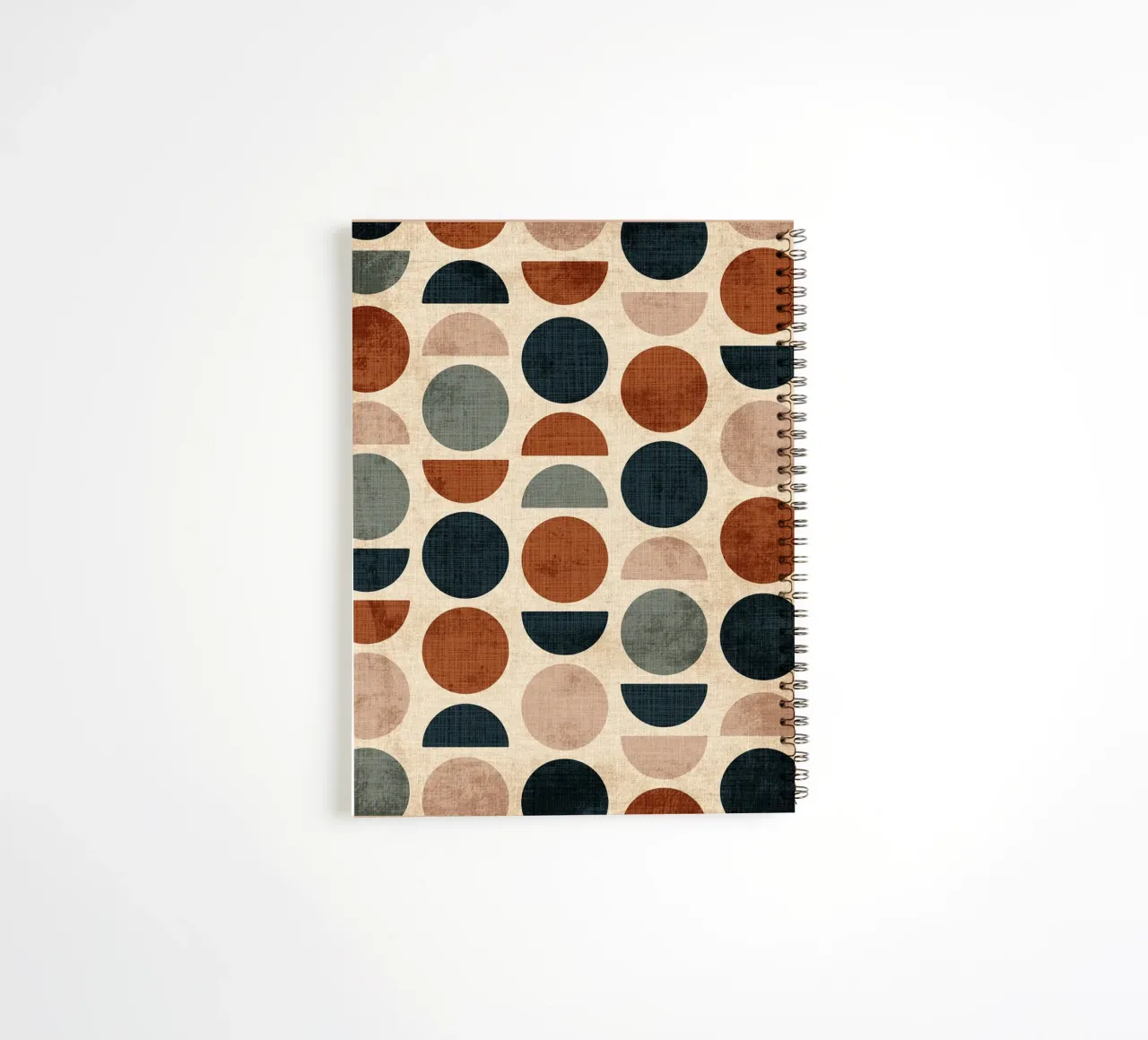Bohemian Neutral Design spiral notebook by DanielDesign