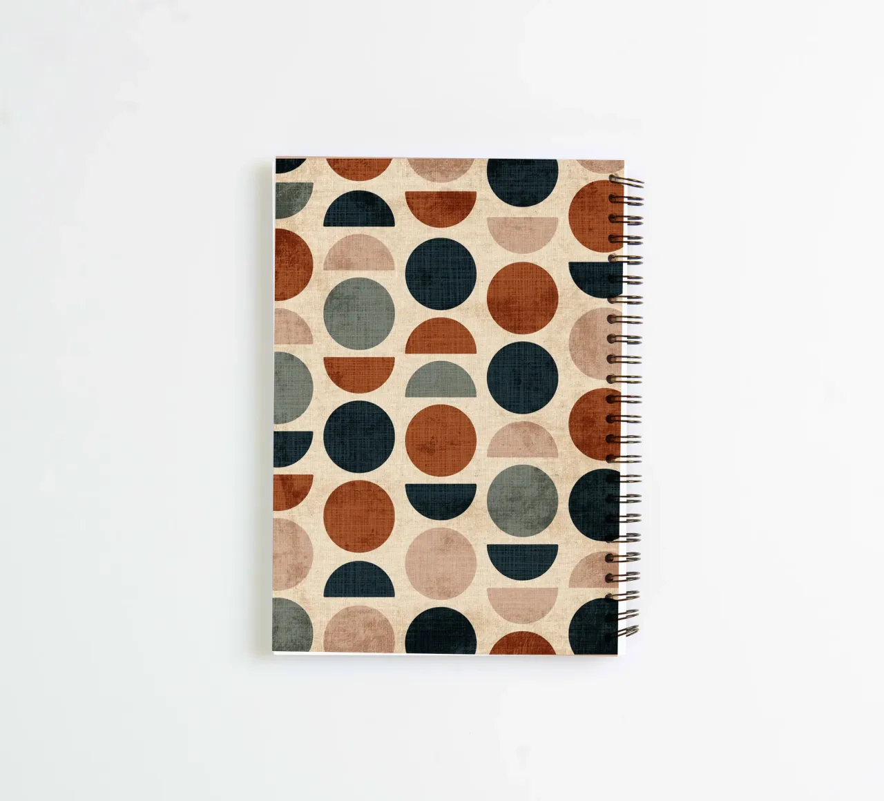Bohemian Neutral Design spiral notebook by DanielDesign
