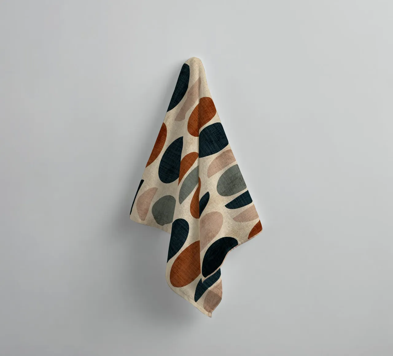 Bohemian Neutral Design towel by DanielDesign